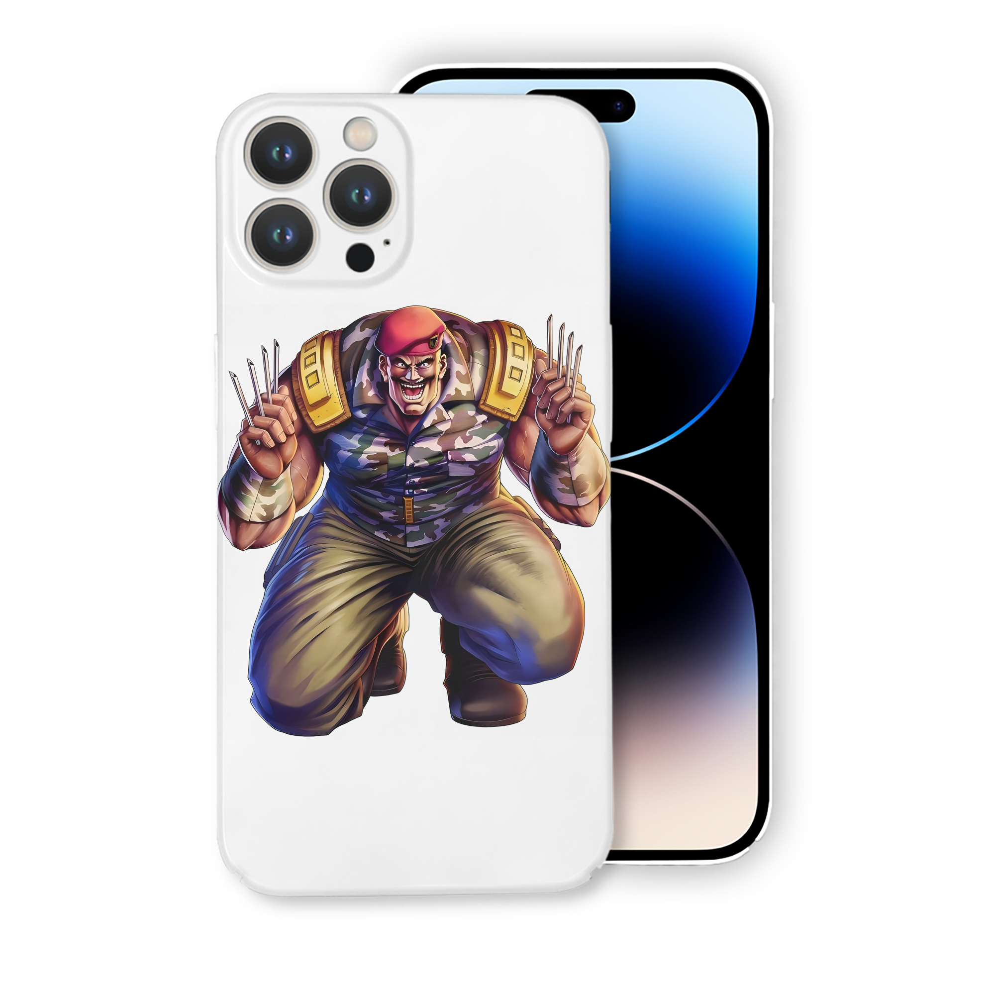 （画像用） 北斗の拳 Fist of the North Star 【iPhone 14シリーズ対応】ハードケース